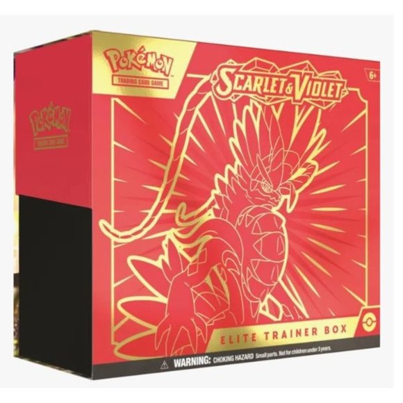 Genuine Pokémon Scarlet & Violet Elite Trainer Box [Koraidon] - SV01: Scarlet & - Picture 1 of 15